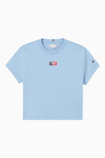 Logo T-shirt in Recycled Cotton