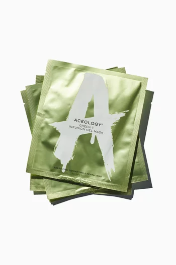 Green T. Infusion Gel Mask, 4-Pack