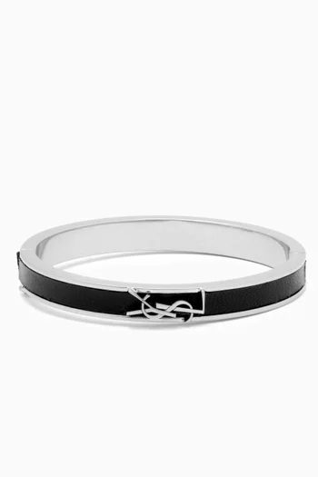 Opyum Bracelet in Leather & Metal