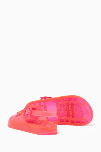Butterfly Jelly Sandals in PVC
