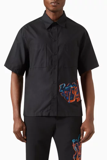 Graf Coupe' Summer Shirt in Cotton Blend
