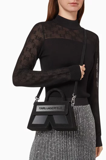 K/Essential Crossbody Bag in Suede