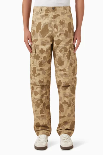 Regular Cargo Pants in Columbia Ripstop