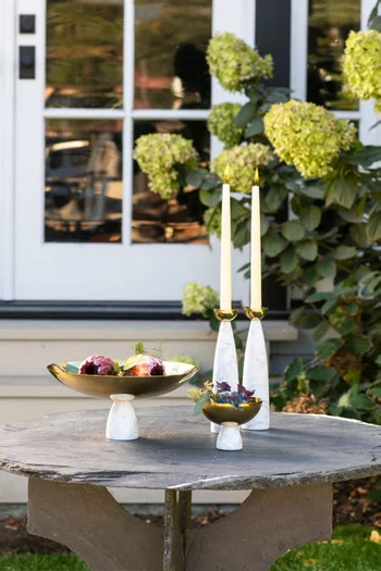 طقم حوامل شموع كولونا، قطعتان