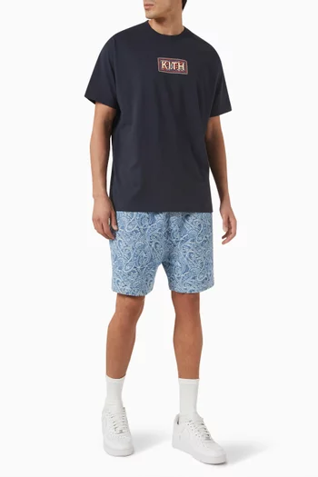 Needlepoint Box T-shirt in Cotton