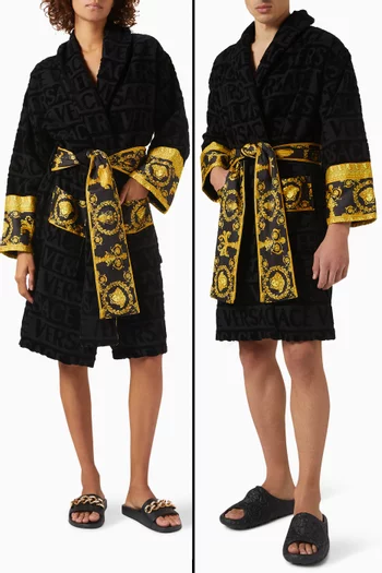 Medusa Amplified Bathrobe in Cotton