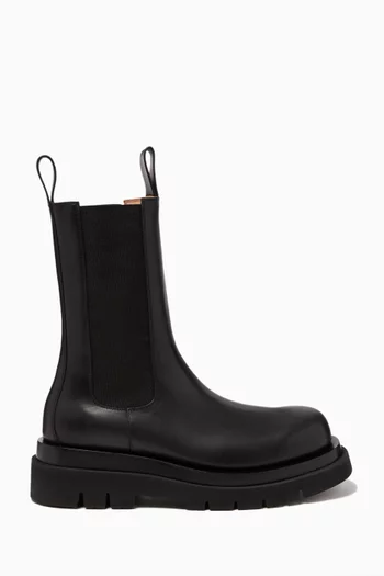 Lug Chelsea Boots in Leather