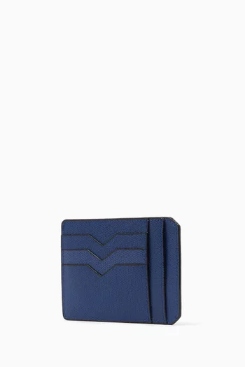 Card Case & Document Holder in Millepunte Leather