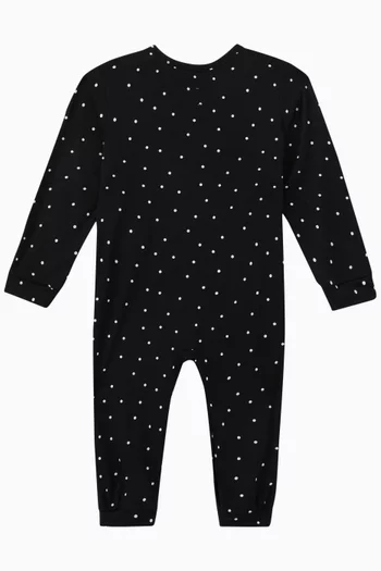 Big Hearted Romper in Cotton Stretch