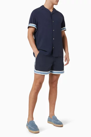Baller Swim Shorts in Recycled Nylon