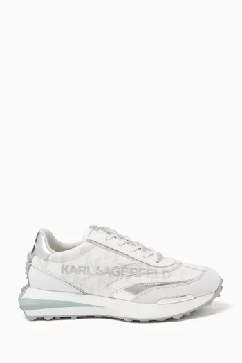 Zone Flo Sneakers in Mix Fabric