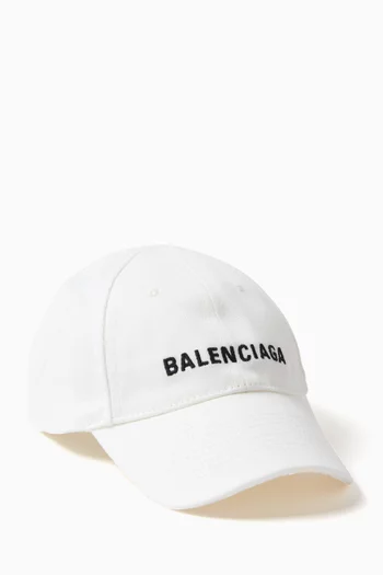 Balenciaga Cap in Cotton Drill