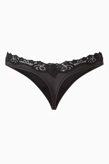 Fits Everybody Lace Dipped Thong