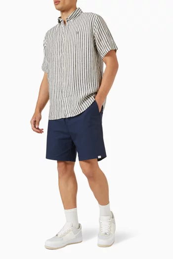 Kris Striped Shirt in Linen