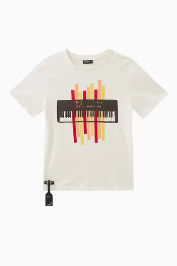 Piano Sound T-shirt in Jersey