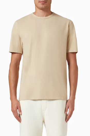 تي شيرت قطن جيرسيه مصبوغ