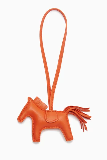 Unused Rodeo PM Pegasus Bag Charm in Swift Calfskin