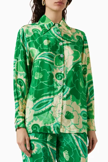 Tropical Groove Shirt in Viscose