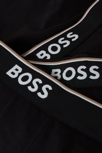 طقم بوكسر باور قطن مطاطي 3 قطع