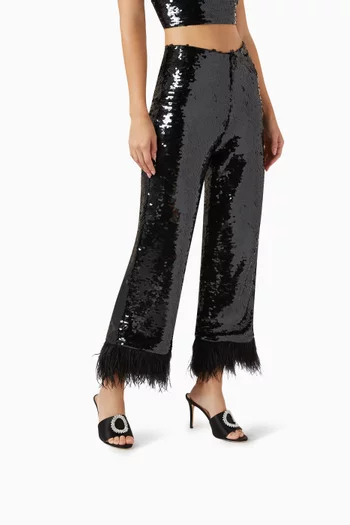 حذاء سولاي مفتوح من الخلف بكعب 90 مم ستان