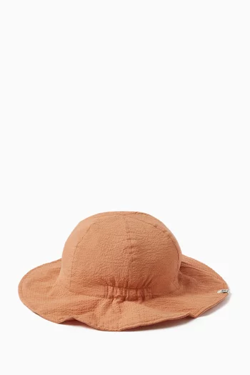 Amelia Reversible Sun Hat in Cotton