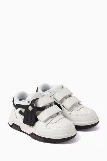 Out of Office Straps Sneakers in Leather