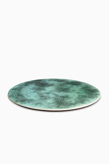 صينية تقديم تيرا مستديرة بورسلين فاخر