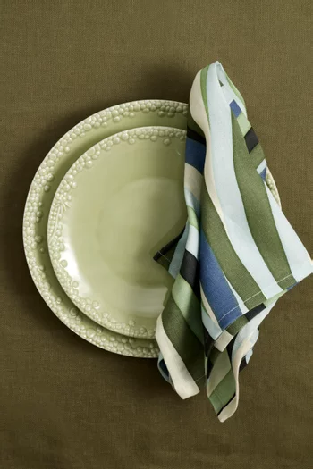 Landscape Napkins in Linen Sateen, Set of 4