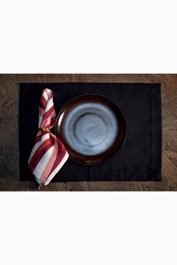 Landscape Napkins in Linen Sateen, Set of 4