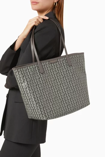 Ever-ready Zip Tote Bag in Coated-canvas