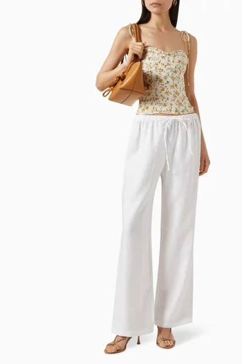 Olivia Pants in Linen