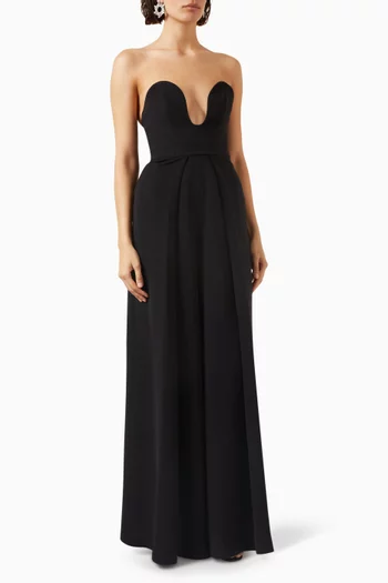 Anelli Wide-leg Jumpsuit in Crepe