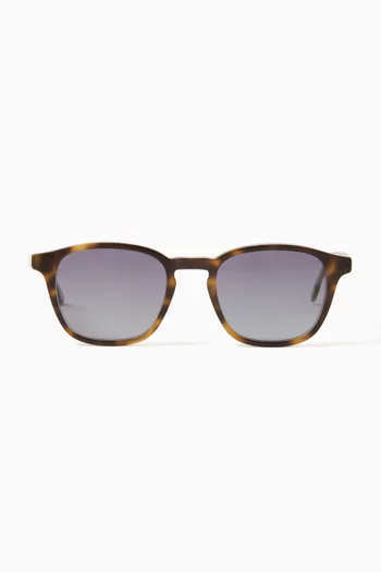 Marlon Square Sunglasses in Acetate