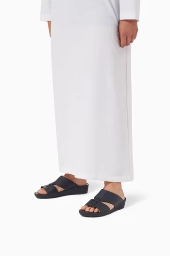 حذاء مفتوح كوسكينو جلد غزال