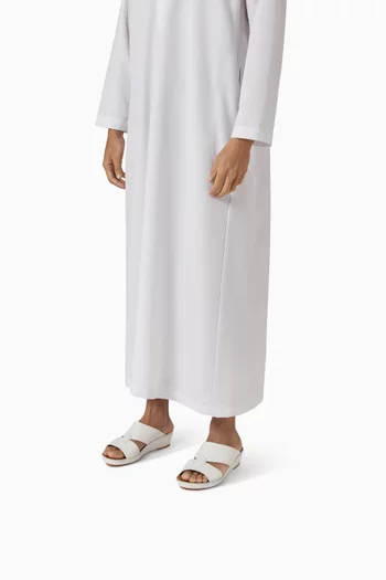 حذاء مفتوح كوسكينو جلد غزال