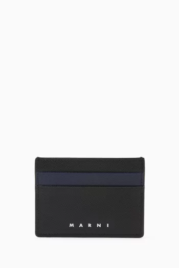 Card Holder in Saffiano Leather
