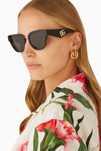 Butterfly Sunglasses in Acetate