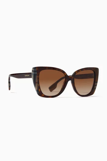 Cat-eye Sunglasses in Acetate