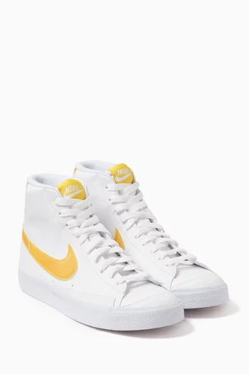 Blazer Mid High-top Sneakers in Leather