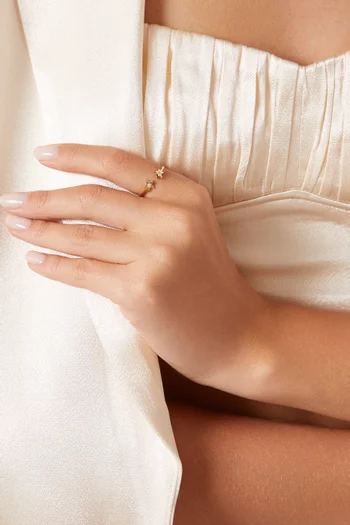 Stella Star Ring in 18kt Gold