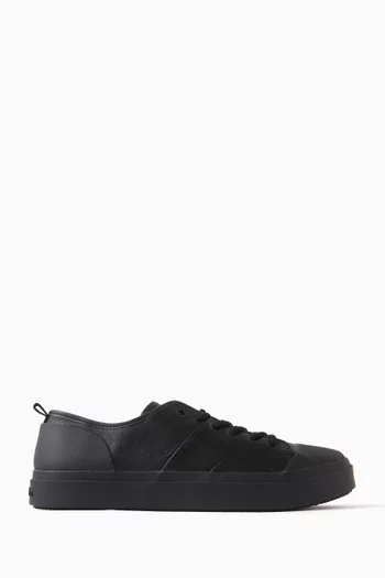 Court Cupsole Sneakers in Leather