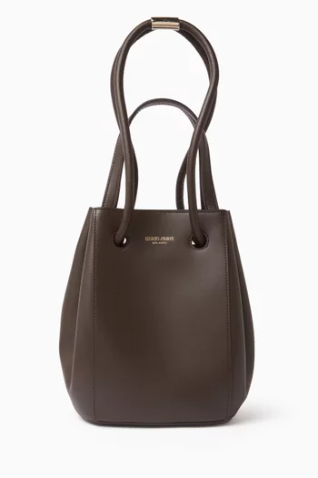 Small Bucket Bag in Nappa Leather