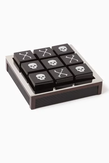 Sutton Tic-Tac-Toe in Carbon & Wood