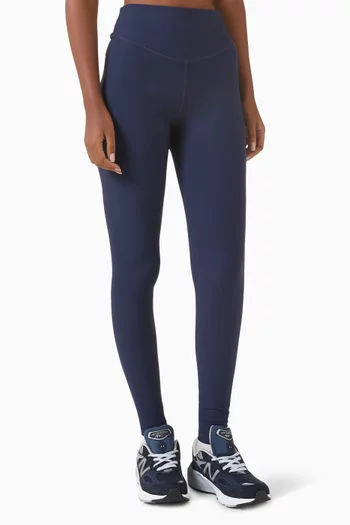 Peached Full-length Pants in Recycled Nylon