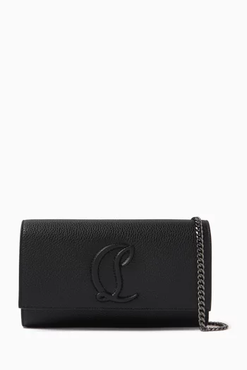 By My Side Chain Wallet in Calf Leather