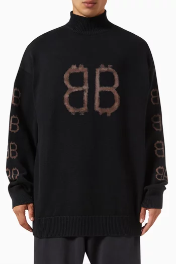 Crypto Sweater in Cotton Knit