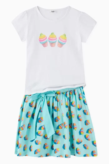 Sarah Skirt in Cotton