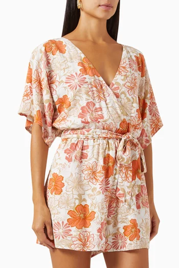 Tabitha Romper in Rayon-voile