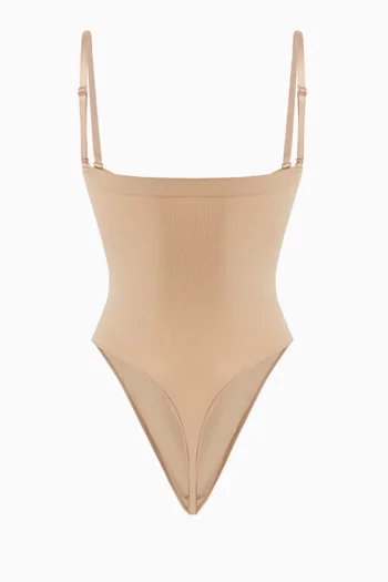 Seamless Sculpt Strapless Thong Bodysuit