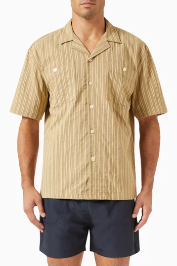 Sway Striped Shirt in Organic Cotton